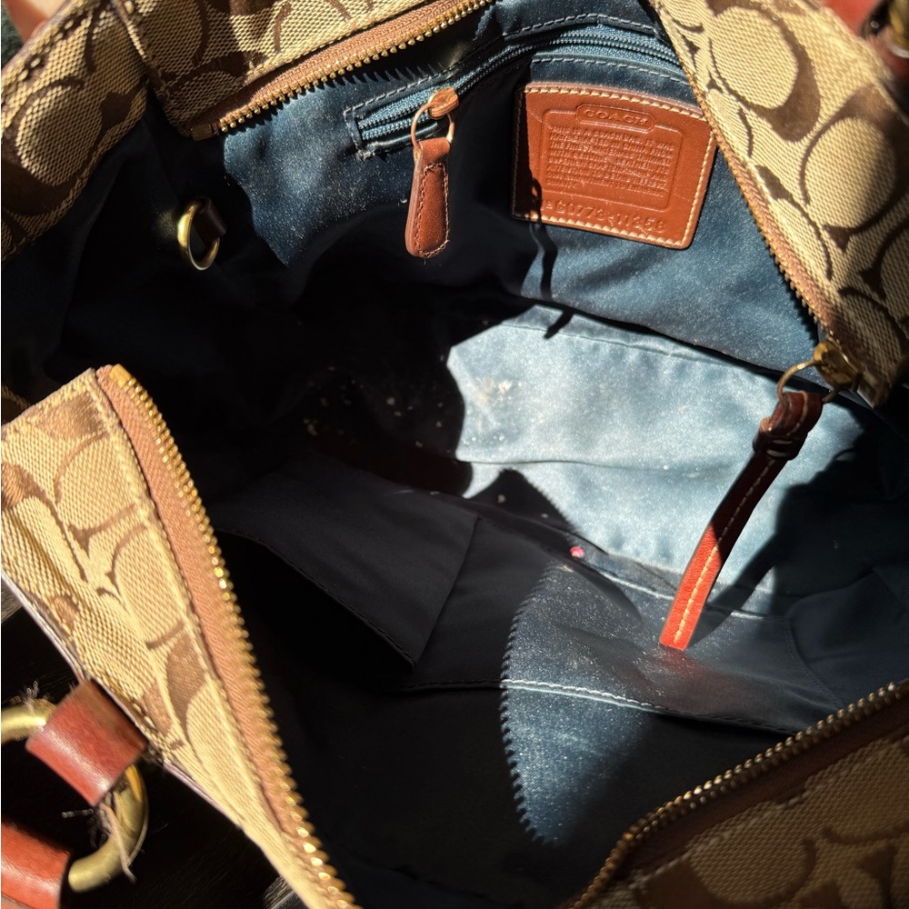 Coach Patchwork Holiday Tote Bag - image 9